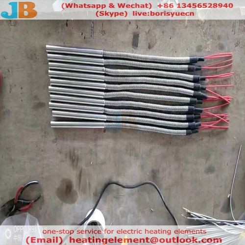 לקוחות איטליה 100 יחידות באיכות גבוהה 1/8 מחסנית חשמלית לחימום חשמלי מוט עם ח...